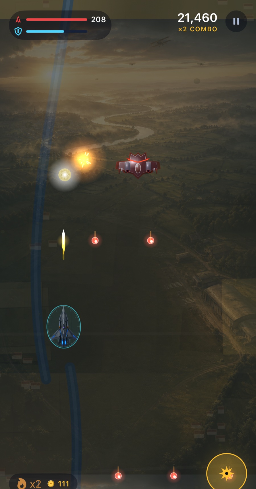 SkyRampage gameplay