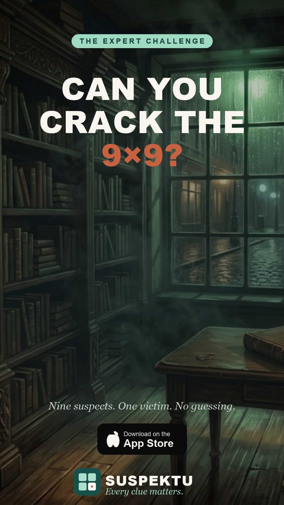 Suspektu — Can you crack the 9×9?